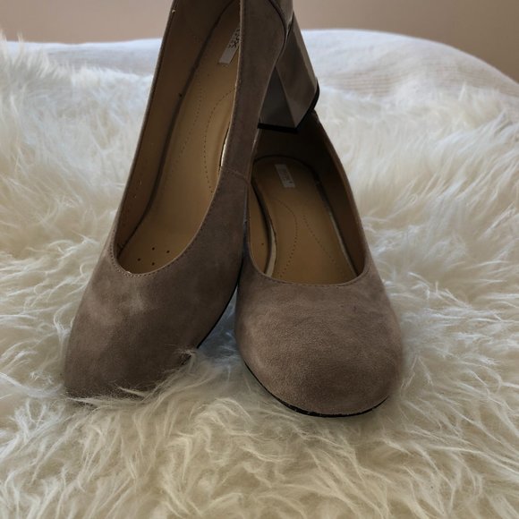 Geox Shoes - Geox Elegant Taupe/Grey Women's Shoes